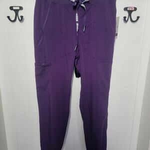 Med Couture Women's Purple Jogger Pants